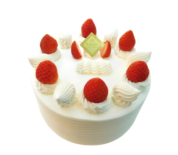 苺のデコレーション