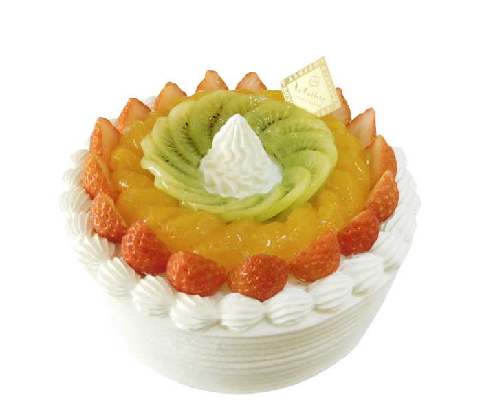 3種フルーツデコレーション