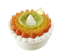 3種フルーツデコレーション